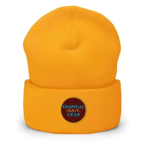 Tropical Maroon Beanie