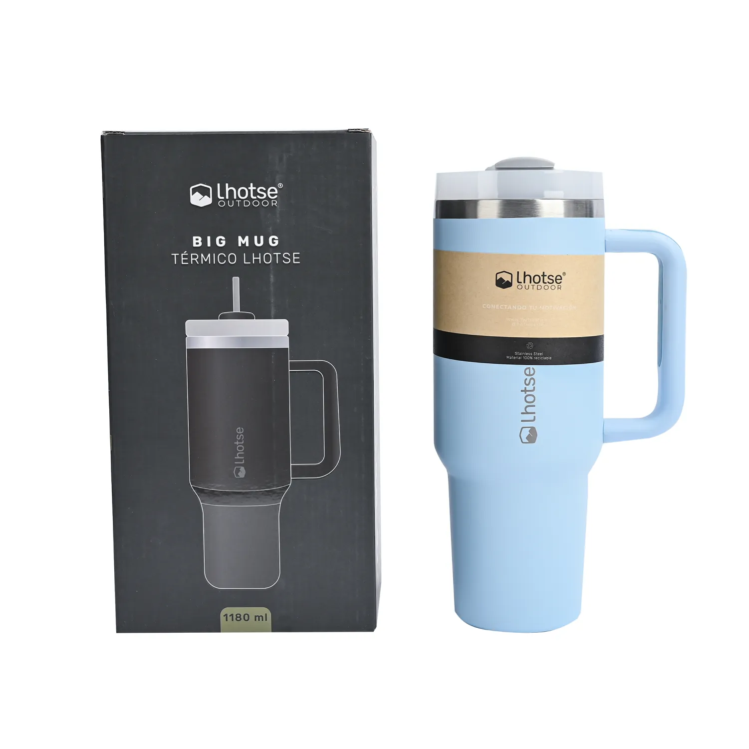 Vaso Térmico Tumbler 1180ml Lhotse light Blue