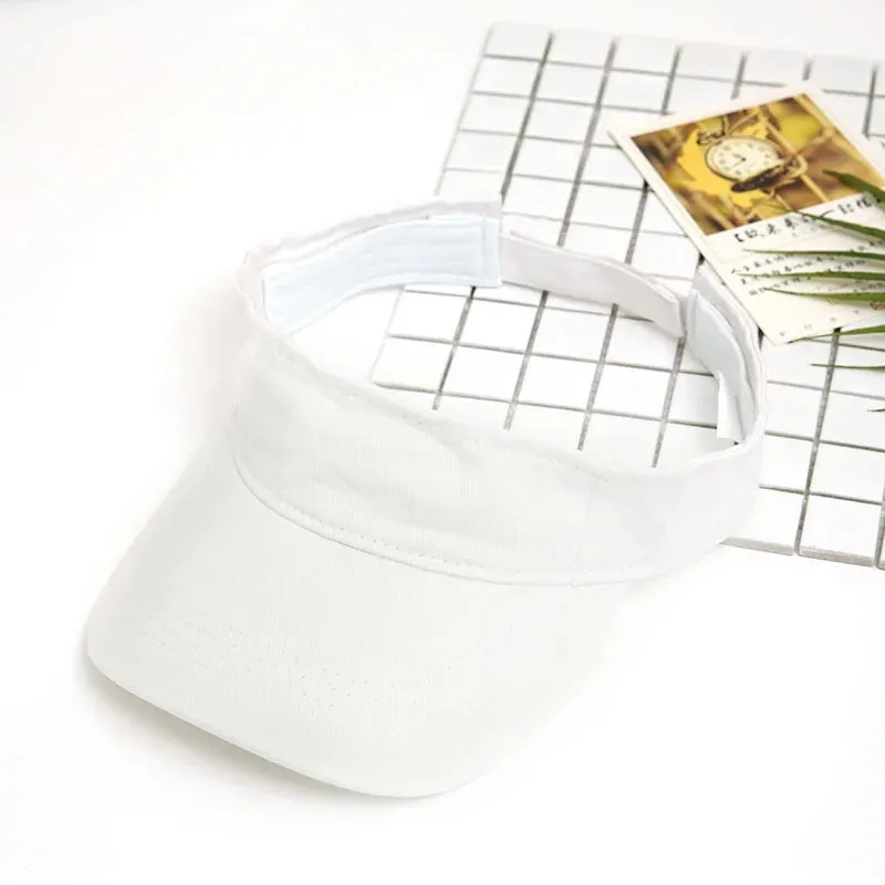 Visors Denim Women Summer Outdoor Sport Sun Baseball Cap Hat for Golf Hiking Tennis Running Man Sunscreen Cap