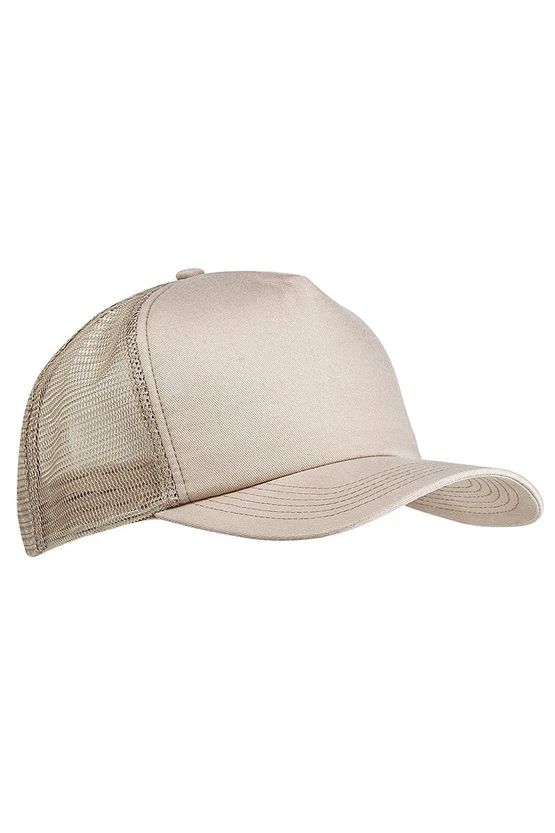 Watercolor Coquette Bow Twill Front Mesh Trucker Cap
