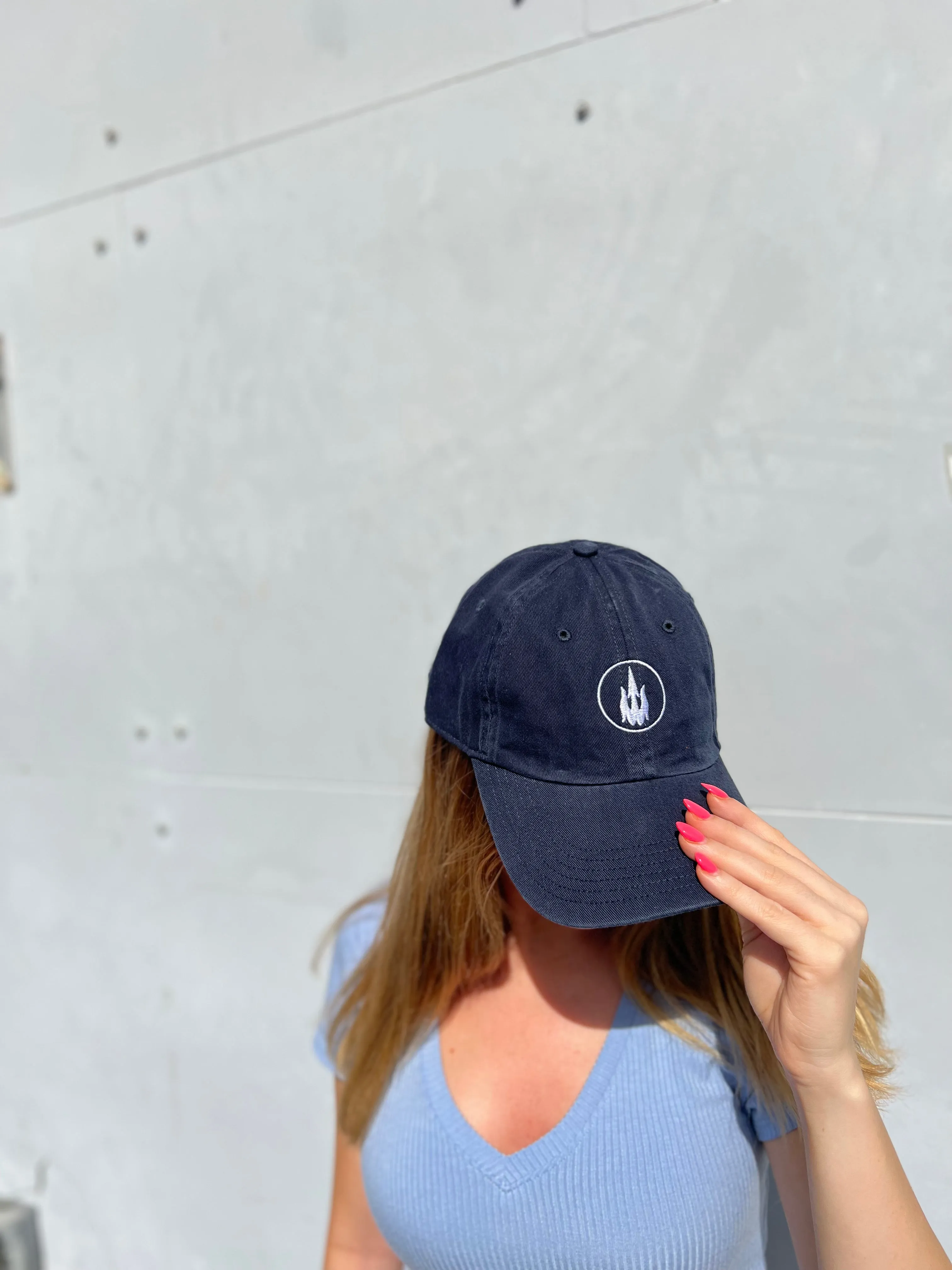 WBZ Circle Trident Dad Hat