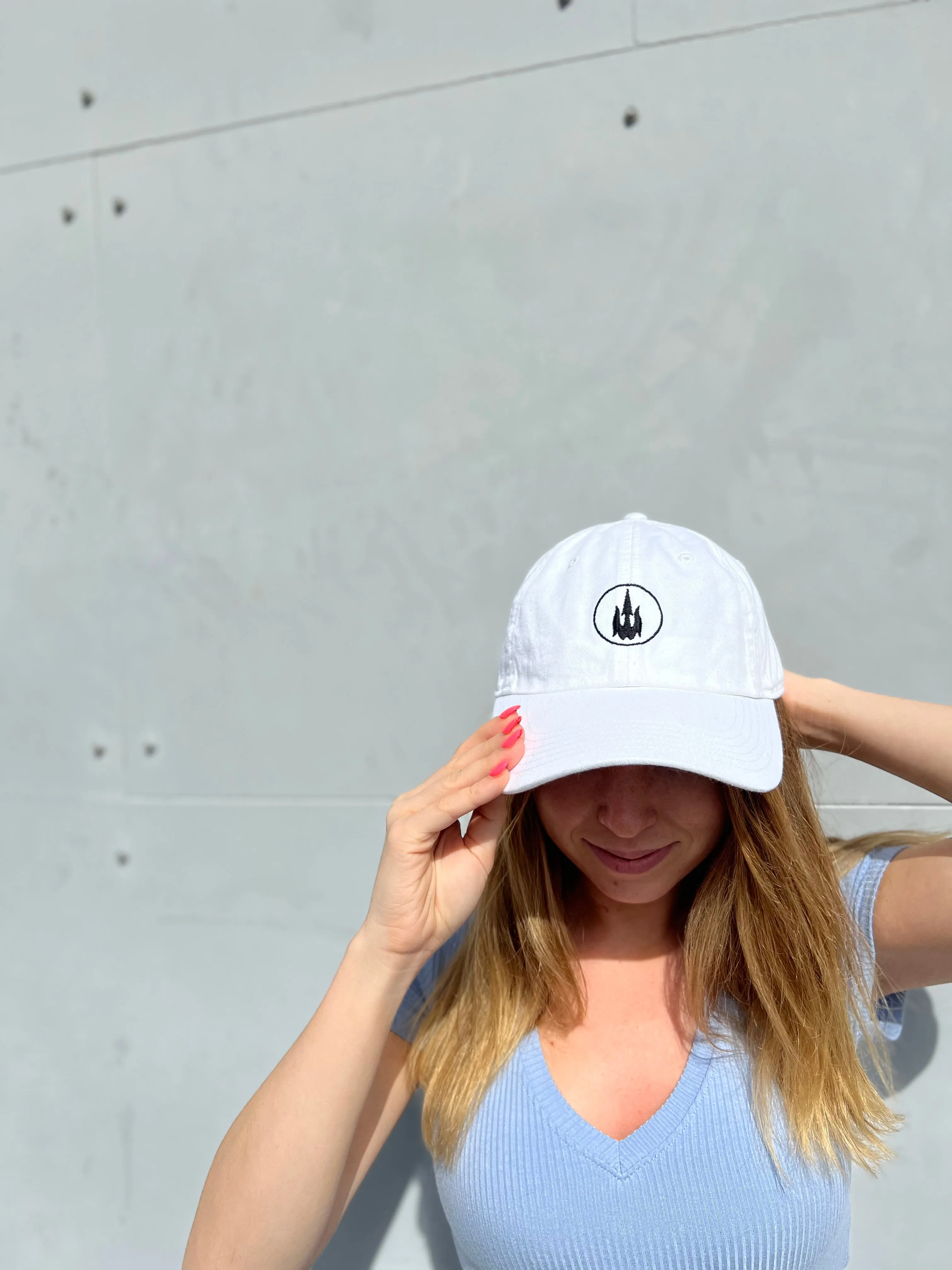 WBZ Circle Trident Dad Hat