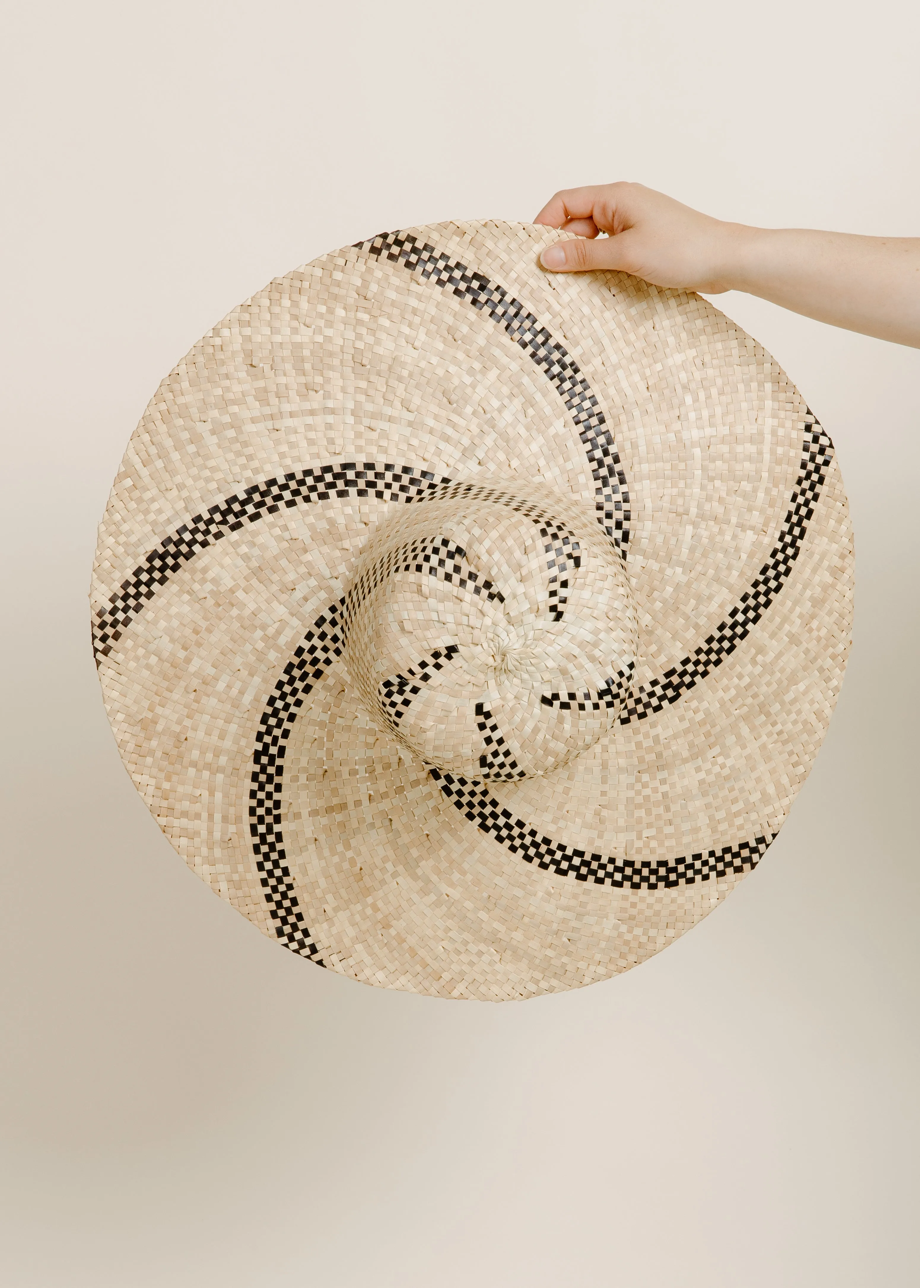 Wide Brim Straw Sun Hat