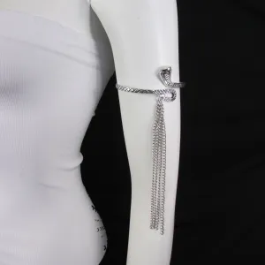 Women Gold Metal Bracelet 5 Long Finger Bone Skeleton Hand Chain