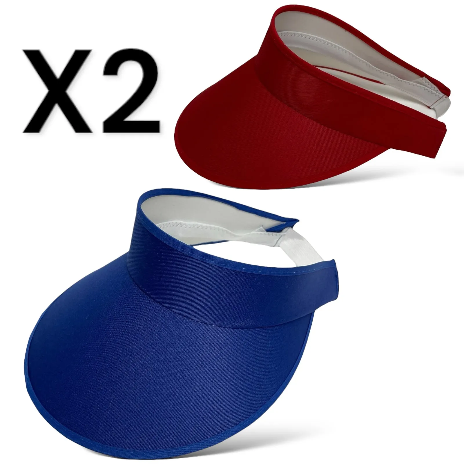 Women’s Sports Sun Visor, Adjustable, Tennis, Golf, Headband Cap