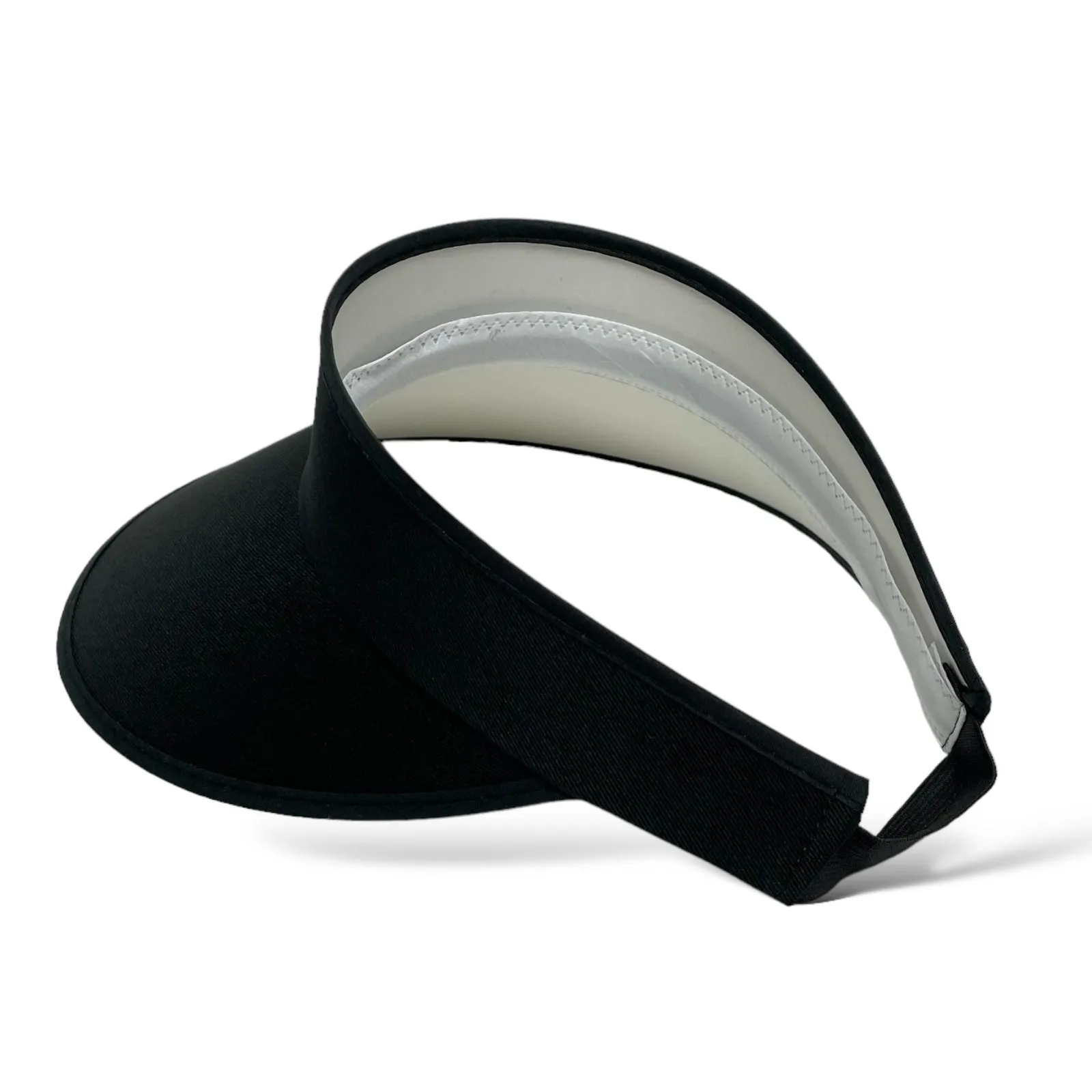 Women’s Sports Sun Visor, Adjustable, Tennis, Golf, Headband Cap