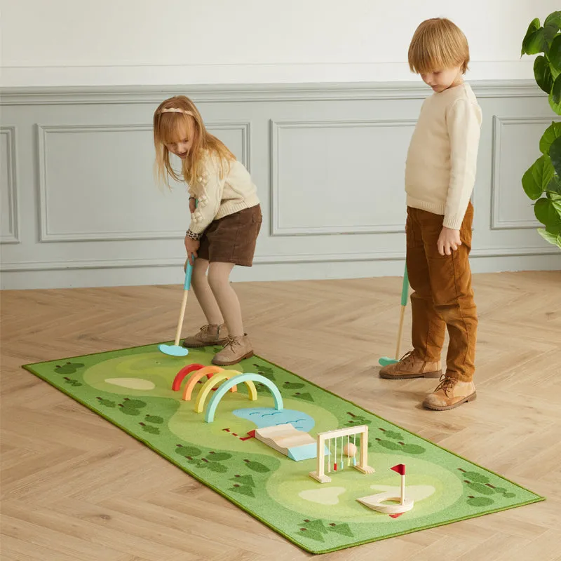 Wonder & Wise Good Wood Mini Golf Game