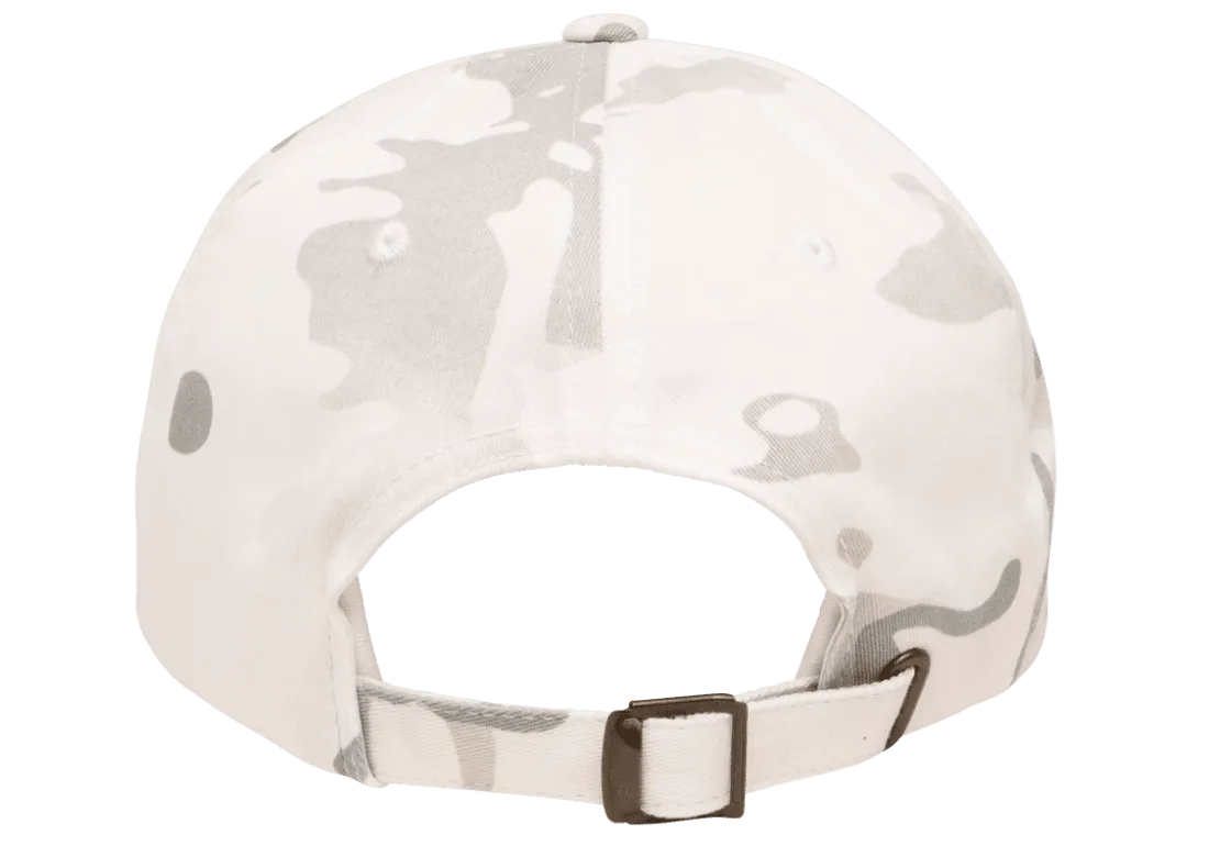 YP Classics Adjustable Dad Cap Multi Camo Alpine