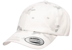 YP Classics Adjustable Dad Cap Multi Camo Alpine