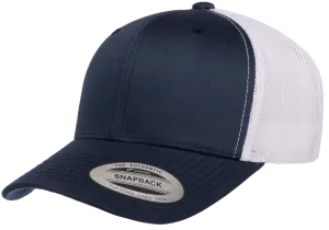 YP Classics Mesh Back Trucker Cap Navy White