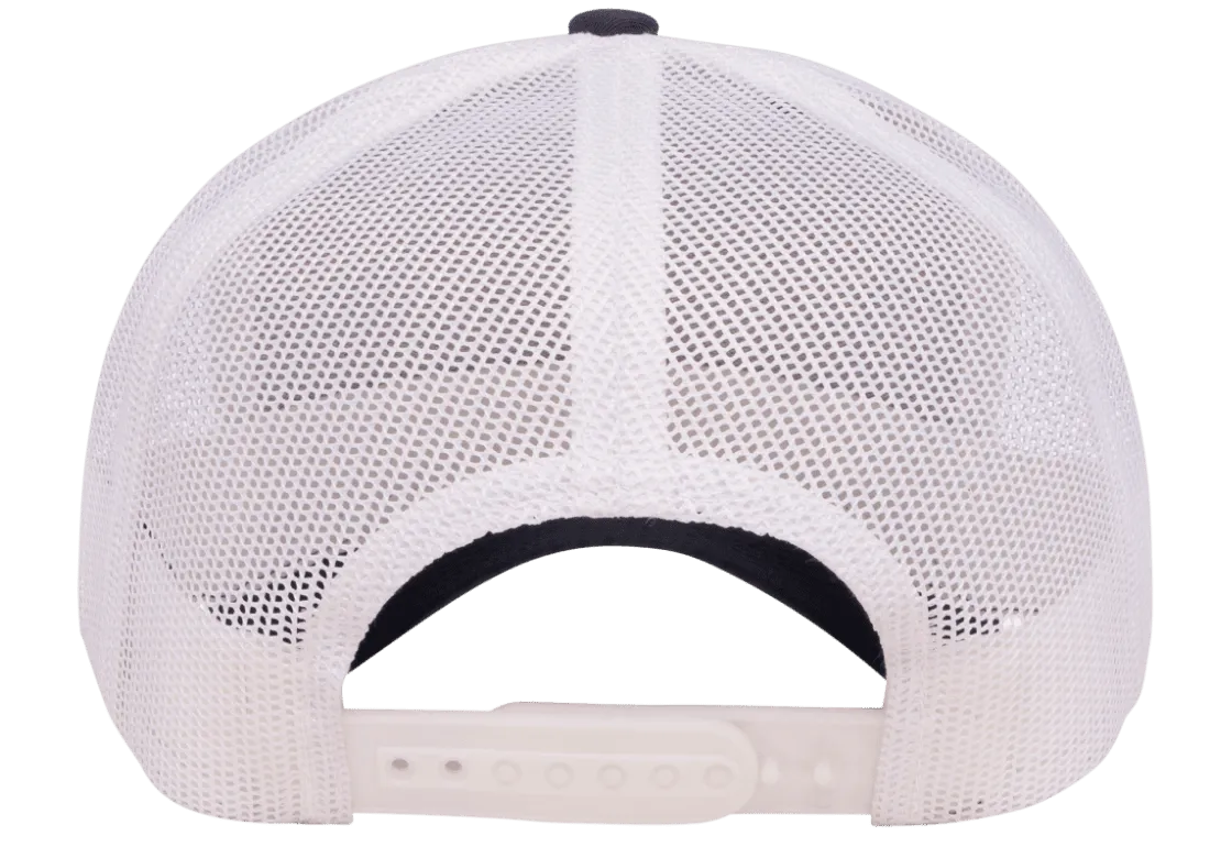 YP Classics Mesh Back Trucker Cap Navy White